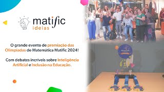 Inteligência Artificial e Inclusão na Educação  Matific Ideias 2024 [upl. by Marten]