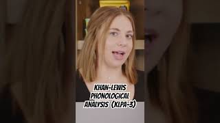 What’s the KhanLewis Phonological Analysis KLPA3 Explained KLPA3 languageassesment [upl. by Nedlog]