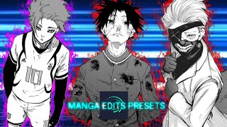 Trending Manga Edits Free Preset  Alight Motion [upl. by Ardra94]