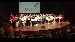 Lliurament dels Premis de Recerca Jove 2022 que dona el Departament de Recerca i Universitats [upl. by Ehsrop667]