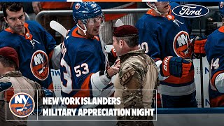 New York Islanders Military Appreciation [upl. by Einnhoj490]