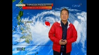 Bagyong Paolo at LPA na posible nitong hatakin magpapaulan sa malaking bahagi ng bansa bukas [upl. by Philips]