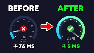 How to Speed Up Any Internet 🔧 Lower Ping amp Faster Download Speeds [upl. by Rihat]