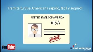 Tramite de la Visa Americana de turista  VISAS AMERICANAS COLOMBIA [upl. by Leohcin]