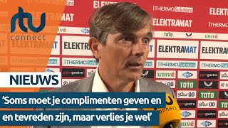 Reactie Phillip Cocu na FC Twente  Vitesse 10 [upl. by Eedna]