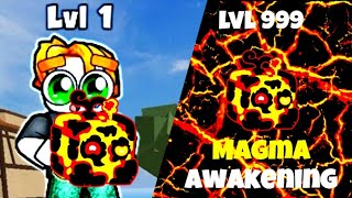 Awakening the Strongest Fruit in Blox Fruits [upl. by Coucher]