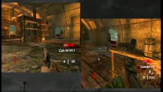 Call of Duty 5 Nazi Zombie Glitches  New Shi No Numa [upl. by Fabria]