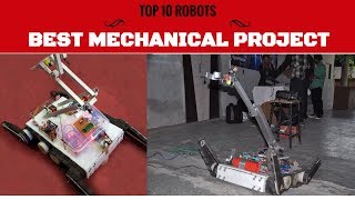 TOP 10 MECHANICAL PROJECTS  Best award winning engineering project  DRDO ROBOT [upl. by Ury33]