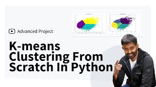 Kmeans Clustering From Scratch In Python Machine Learning Tutorial [upl. by Carrick362]