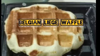 Belgian liege waffle recipe [upl. by Eednil]