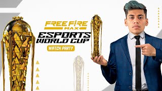 Esports World Cup  Watch Party  UNGRADUATE GAMER  Free Fire Max [upl. by Llenel]