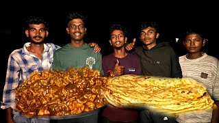 PAROTTA amp CHIKEN GRAVY  Parotta amp Chicken Gravy Recipe cooking In Village  Soft Layered Parotta [upl. by Annirac]