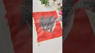 Glitter painting ideas for beginners shorts [upl. by Ettezyl457]