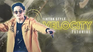 TIKTOK STYLE VELOCITY EDIT  Alight motion tutorial [upl. by Pitt]