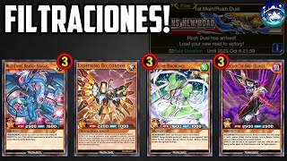 NUEVA MAIN BOX Y STRUCTURE DECK DE RUSH DUEL FILTRACIONES  YuGiOh Duel Links [upl. by Gnilrac]