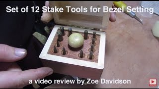 Cooksongold Set Of 12 Stake Tools Review by Zoe Davidson [upl. by Alesig]