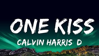 Calvin Harris Dua Lipa  One Kiss Lyrics [upl. by Bronwen]