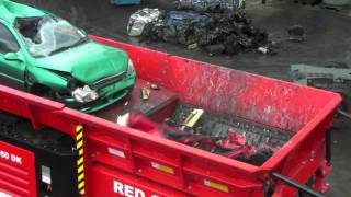 Hammel VB 950DK Car Shredder at CARS Expo 2012 [upl. by Nolitta]