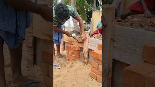 Concrete side wood installation 👌👌👌 shortvideo shortsfeed construction concrete hardwork [upl. by Nnaes]