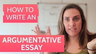 How to Write an Argumentative Essay  Advance Writing [upl. by Tillie]