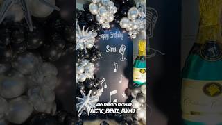 SarsBharti ArcticEventzJammu ballondecor birthdaysetup youtubeshorts satindersartaaj [upl. by Diamond17]