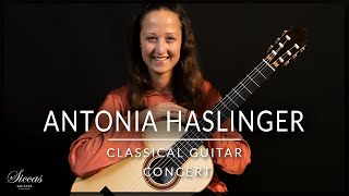 ANTONIA HASLINGER  Classical Guitar Concert of Female Composers  Siccas Guitars [upl. by Oker]