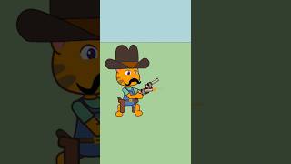 Ginger Cowboy  Animation Memes shorts animation funny [upl. by Conall646]