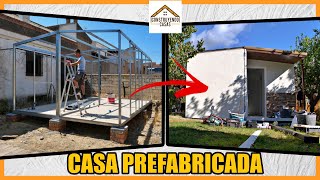 🔶Como Hacer una CASA PREFABRICADA DESDE 0🔶 Paso a Paso [upl. by Siduhey]