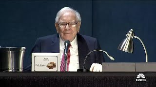 Buffett kicks off 2024 Berkshire Hathaway annual meeting after emotional tribute to Charlie Munger [upl. by Pettiford93]