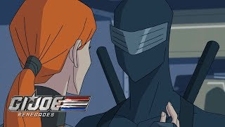 GI Joe Renegades Season 1  Snake Eyes amp Scarlett Official Clip [upl. by Ok]