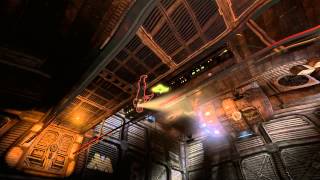 Aliens vs Predator 2010 PC Alien  Mission 3 Refinery  Gameplay [upl. by Koblick150]