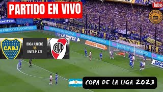 BOCA VS RIVER EN VIVO ⚽️ SUPERCLASICO COPA DE LA LIGA  JORNADA 7 [upl. by Oniliuqnart]