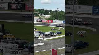 Jennerstown Speedway Crown Vic Hard Hit 1 [upl. by Hyacintha]