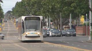 Melbourne trams  Siemens D2s on Route 96 [upl. by Bette-Ann691]