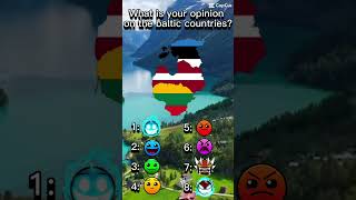 What’s your opinion on Baltic countries baltics countryballs [upl. by Fillian]