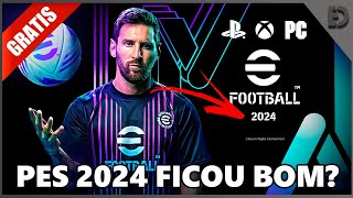 eFOOTBALL 2024  NOVO JOGO GRATUITO P CONSOLES E PC [upl. by Hachmann]