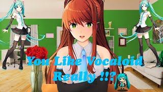 Monika Opinion About Music Concerts  quotMonika After Storyquot DDLC Mod vocaloid monikaafterstory fyp [upl. by Tabshey]