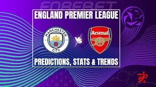 Manchester City vs Arsenal  stats amp prediction  22092024 [upl. by Sirrap]