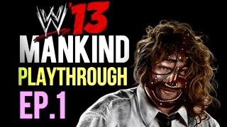 WWE 13 Attitude Era Mankind EP1  Corporate takes Over [upl. by Bartholomew312]