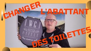 comment changer labattant des wc  très facile [upl. by Ycal]