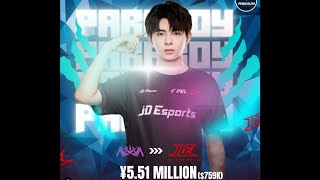 PARABOY GAMEPLAY LIVE  JOINED JDE  AUCTION PRICE 759K PEL PUBG BGMI jonathan [upl. by Ennayelsel488]