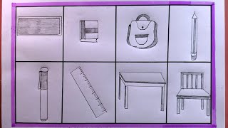 how to draw first aid kit step by step easyfirst aid kit drawing [upl. by Atoel737]