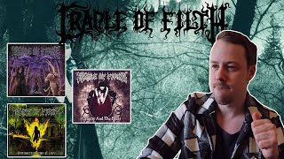 Cradle Of Filth Albums Ranked [upl. by Leahkim]