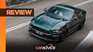 Ford Mustang Bullitt review Cruising Sydney by night [upl. by Balling]