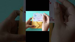 Diy envelope 🥰 shorts craft envelope diy [upl. by Sebbie74]