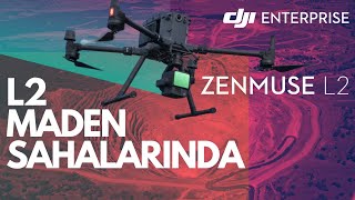 DJI Zenmuse L2 Maden Sahalarında  Lidar Verisi [upl. by Thorin]