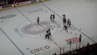 Montreal Canadiens Kaiden Guhle and Anaheim Ducks Adam Henrique get into a fight 21324 [upl. by Nilcaj]