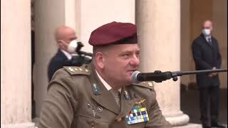 Giuramento 202 Corso Onore Accademia Militare di Modena [upl. by Gherardo]