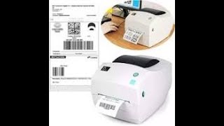 Setting up GK420D Zebra Barcode Label Printer [upl. by Oeflein]