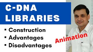 Construction of cDNA libraries Animation [upl. by Iong]